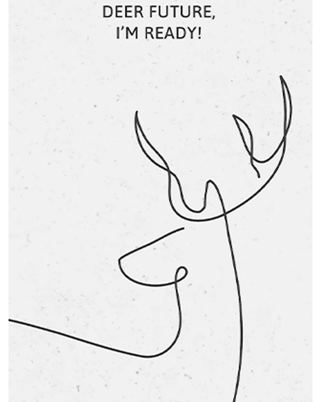 Deer Future I'M Ready Poster
