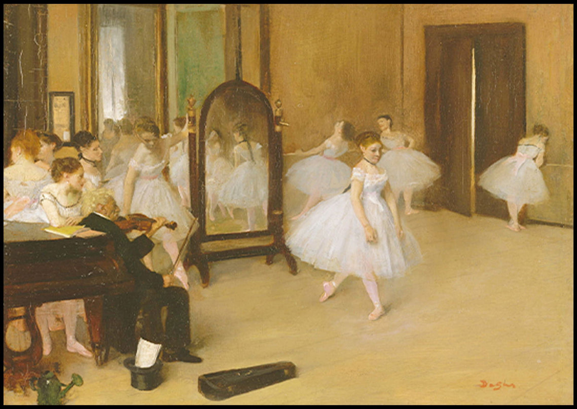 Edgar Degas - Chasse de Danse