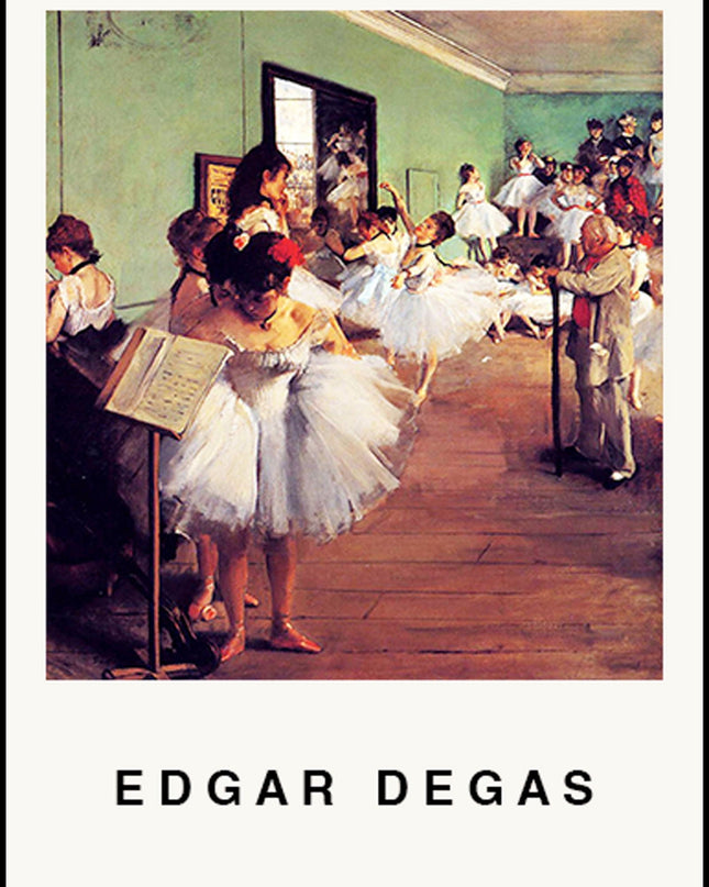 Edgar Degas - Dance Examination Poster