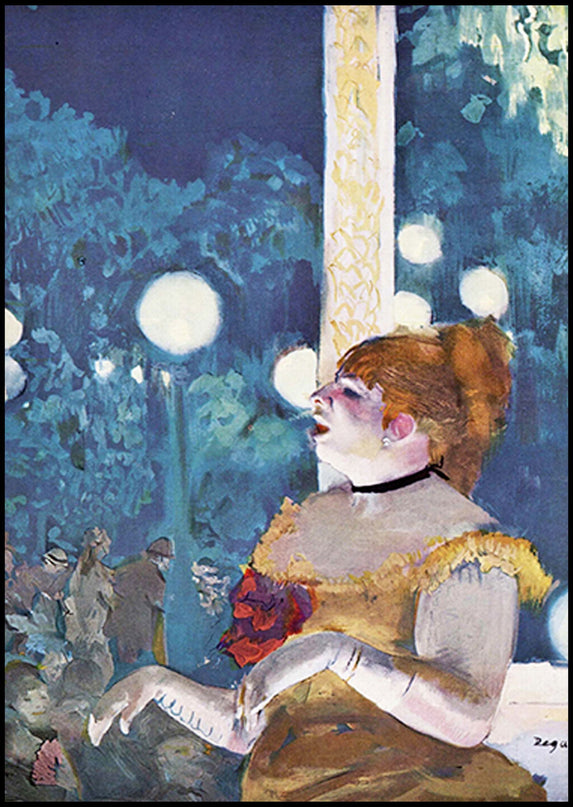 Edgar Degas - In the Concert Cafe: The Dog's Song