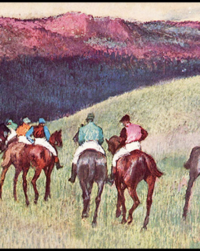 Edgar Degas - Racehorses: The Training