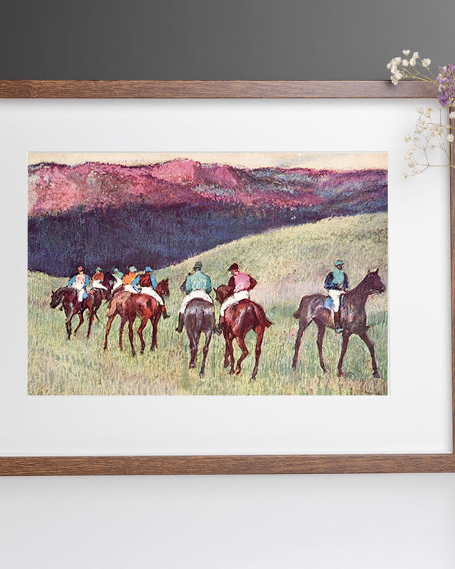 Edgar Degas - Racehorses: The Training