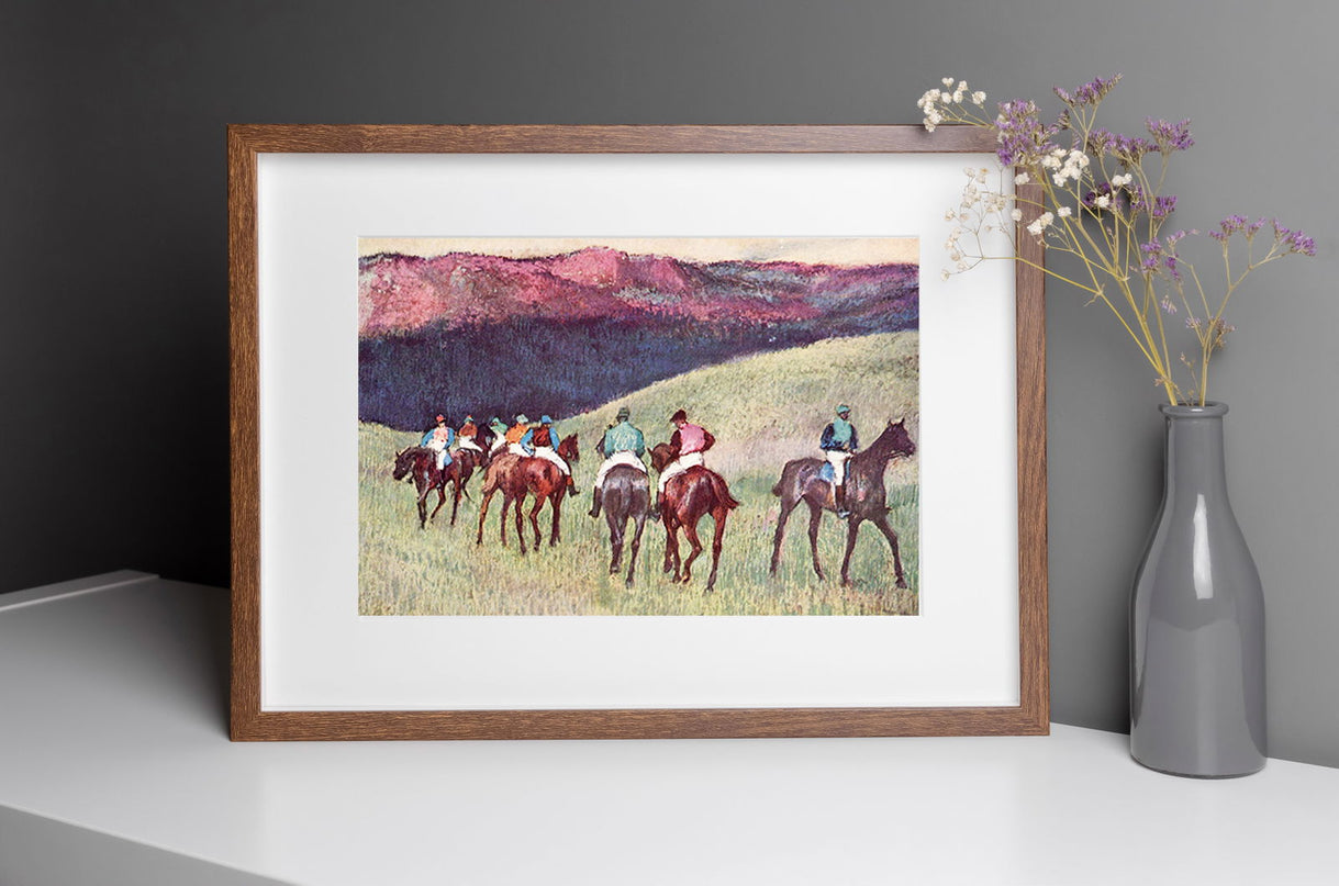 Edgar Degas - Racehorses: The Training