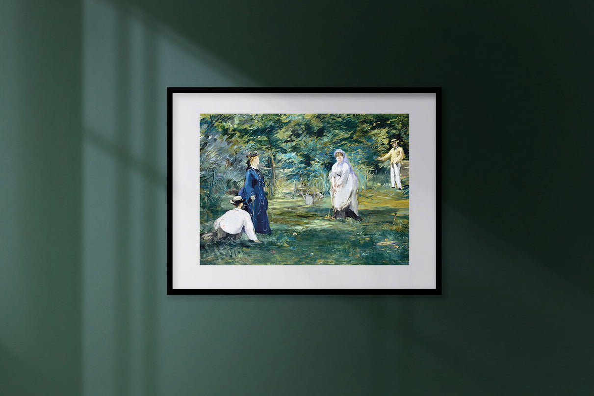 Édouard Manet - A Game of Croquet