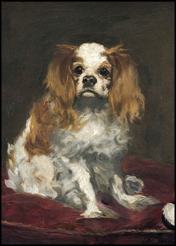 Édouard Manet - A King Charles Spaniel