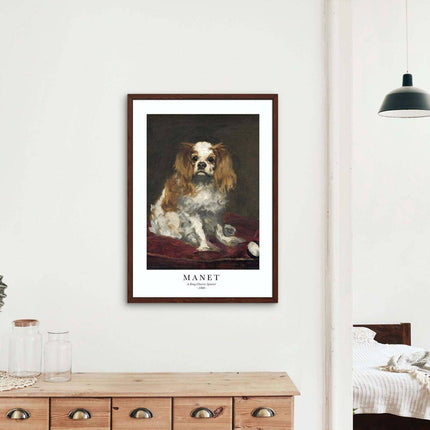 Édouard Manet - A King Charles Spaniel Poster