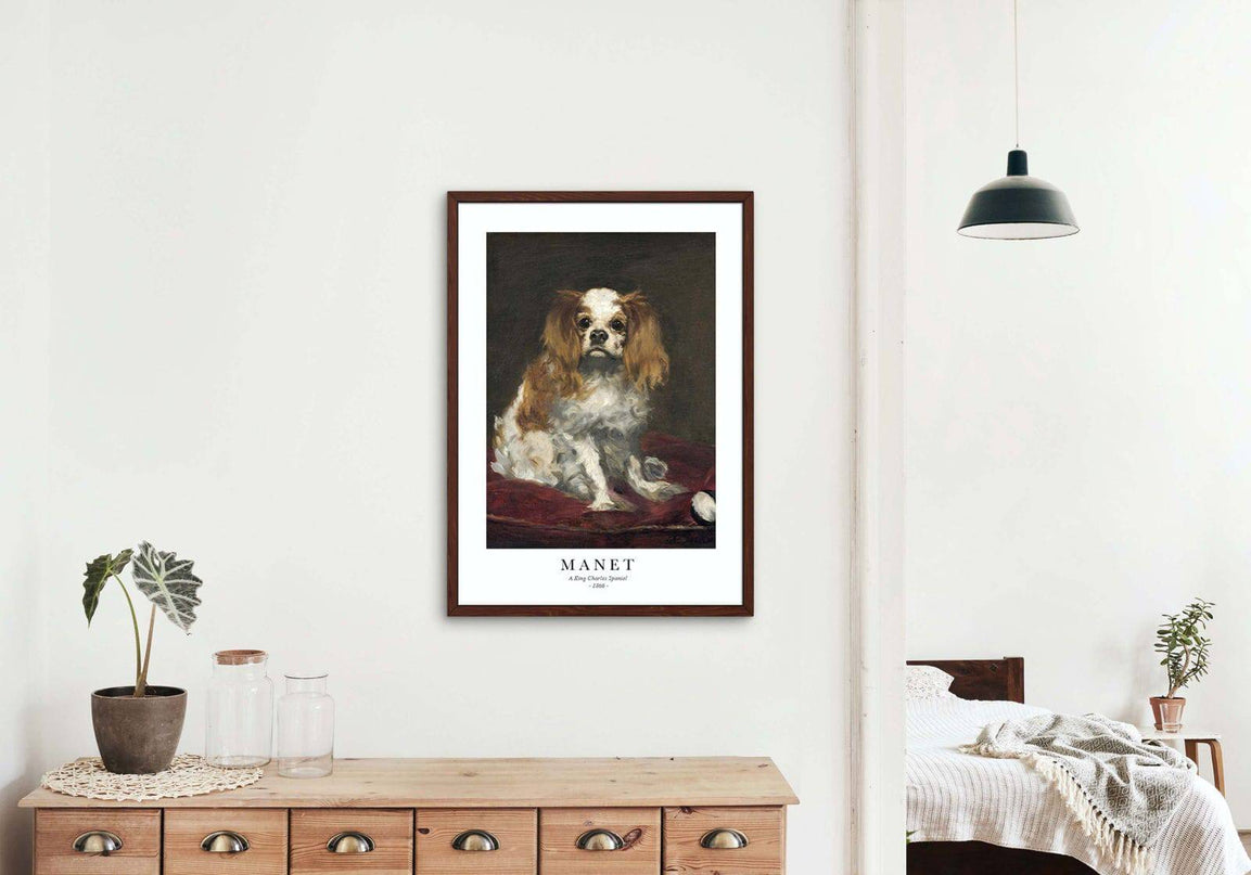 Édouard Manet - A King Charles Spaniel Poster
