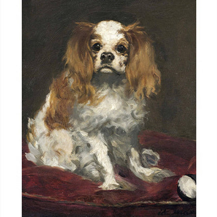 Édouard Manet - A King Charles Spaniel Poster