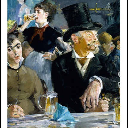 Édouard Manet - At The Café Poster