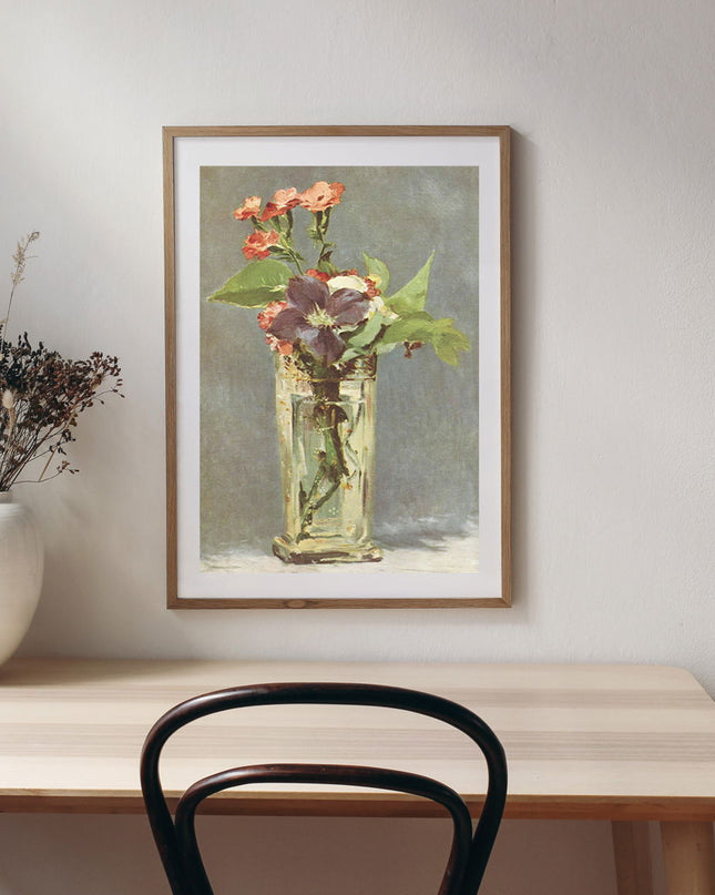 Édouard Manet - Flowers in a Crystal Vase