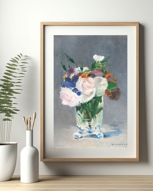 Édouard Manet - Flowers in a Crystal Vase
