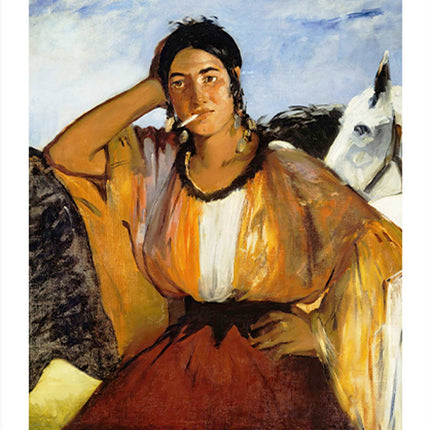 Édouard Manet - Gypsy with a Cigarette Poster