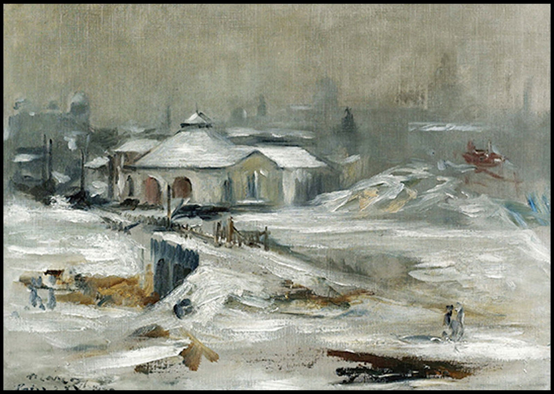Édouard Manet - La Gare Du Chemin De Fer De Sceaux
