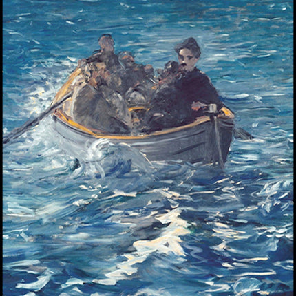 Édouard Manet - Rochefort's escape
