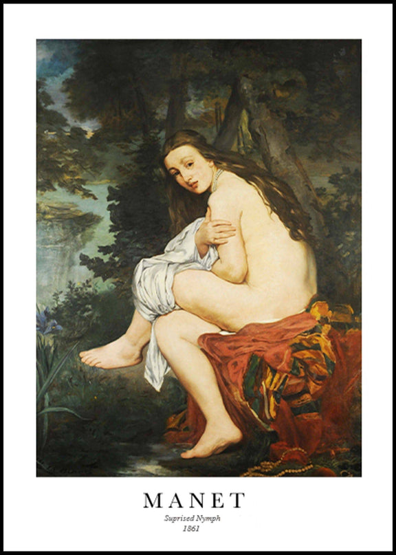 Édouard Manet - Surprised Nymph Poster