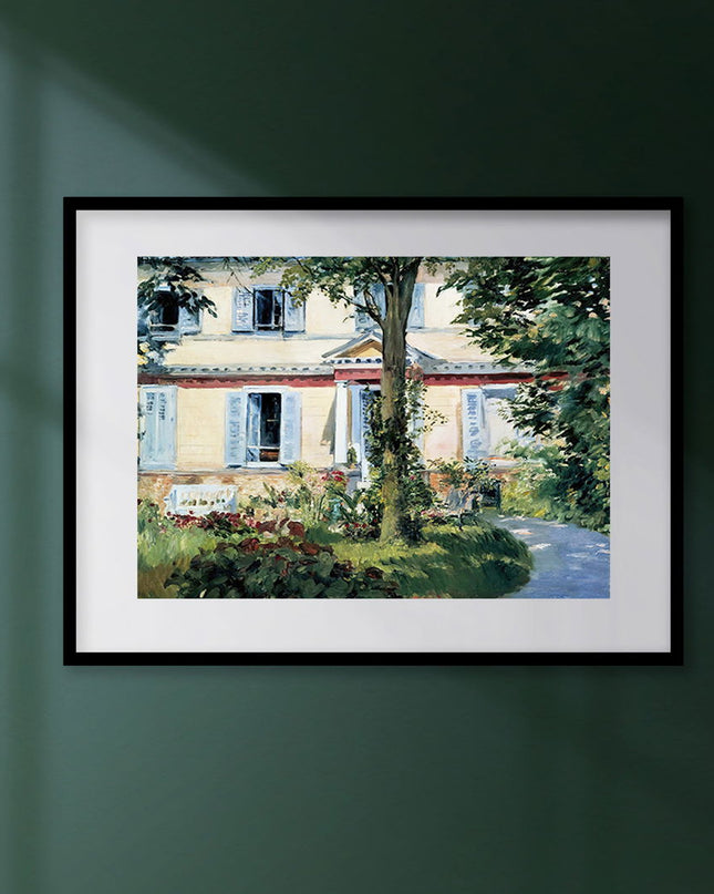 Édouard Manet - The House at Rueil