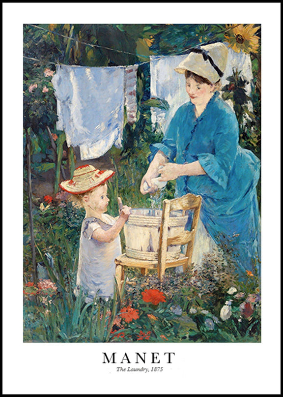 Édouard Manet - The Laundry Poster