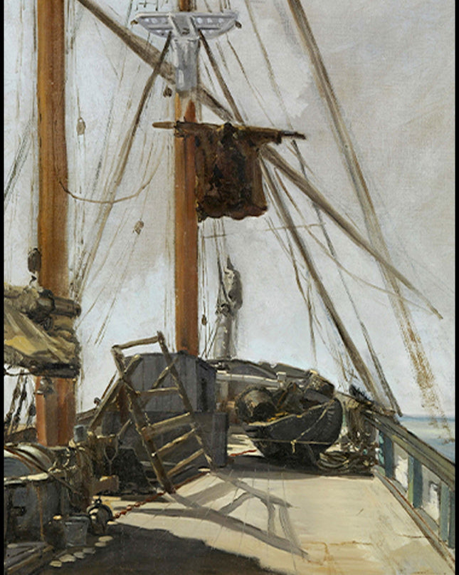 Édouard Manet - The Ship's Deck