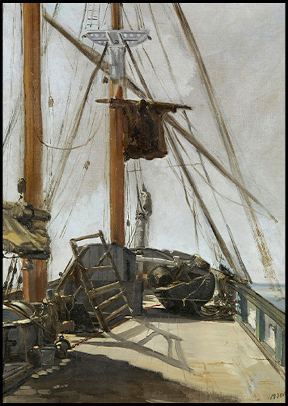 Édouard Manet - The Ship's Deck