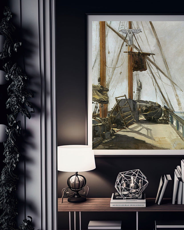 Édouard Manet - The Ship's Deck