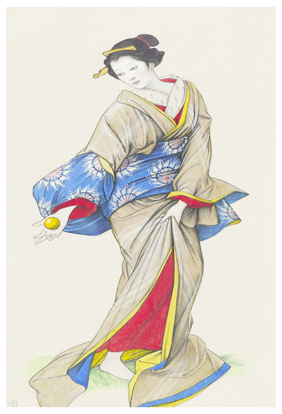 Eduard von Steinle - Geisha
