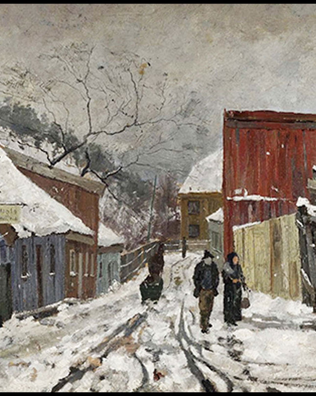 Edvard Munch - From Saxegårdsgate