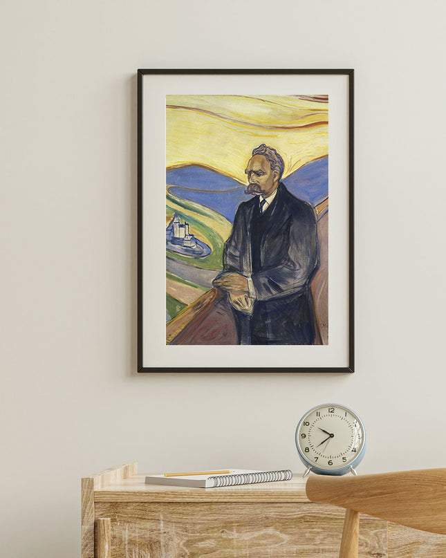 Edvard Munch - Portrait of Friedrich Nietzsche
