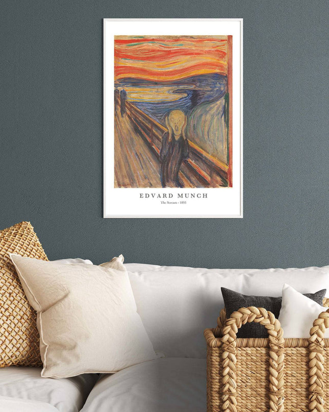 Edvard Munch - The Scream Poster