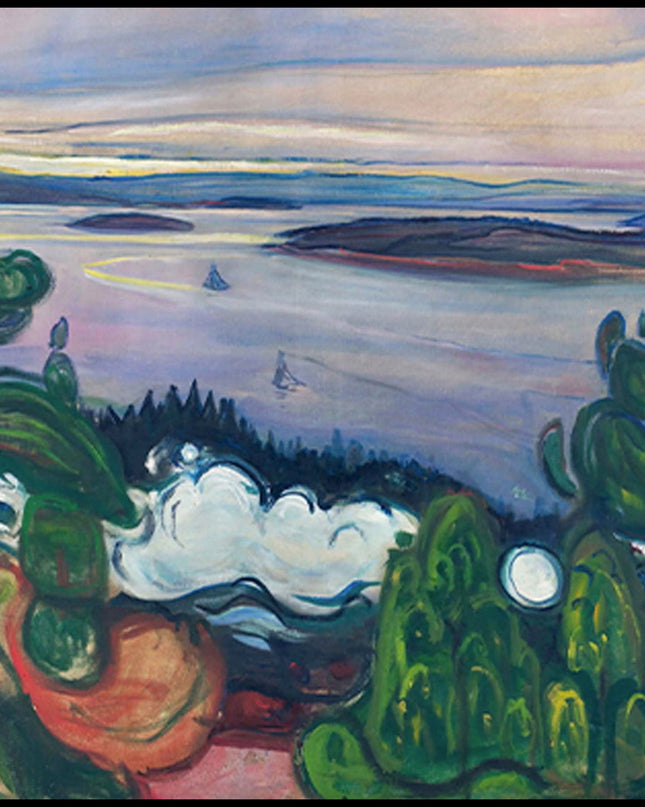 Edvard Munch - Train Smoke