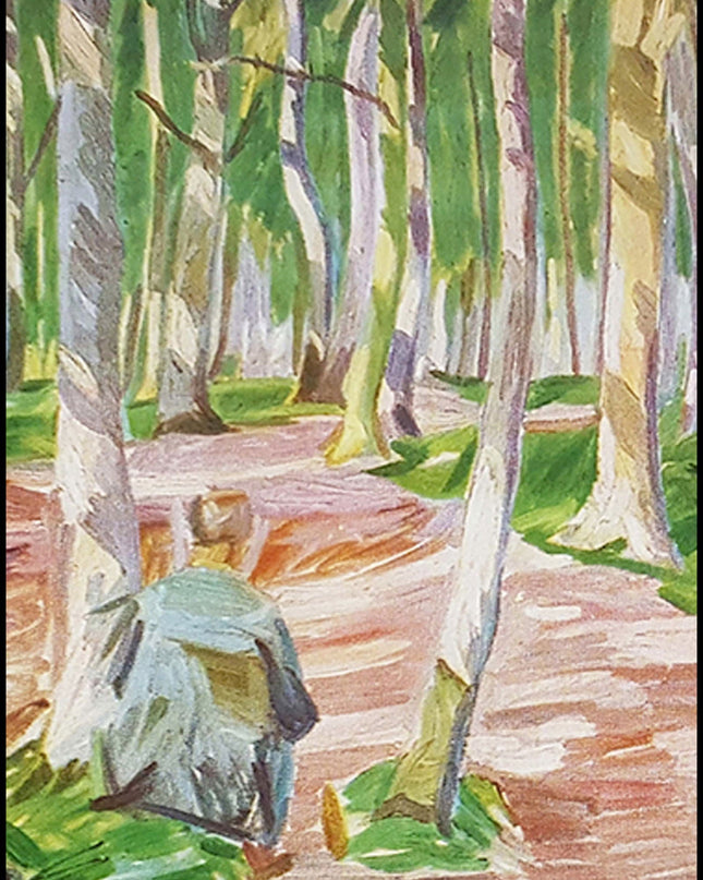 Edvard Weie - Forest Landscape