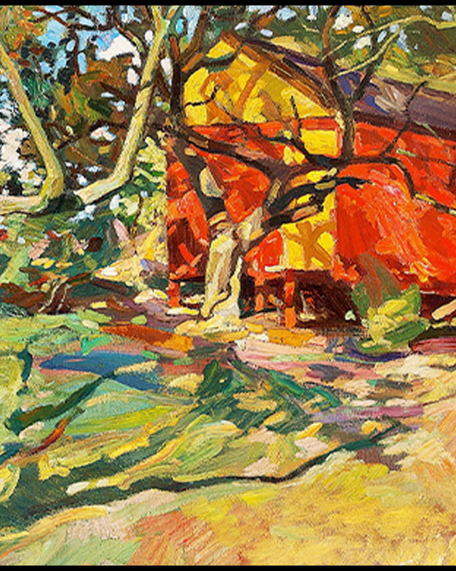 Edvard Weie - Old garden, Frederiksværk
