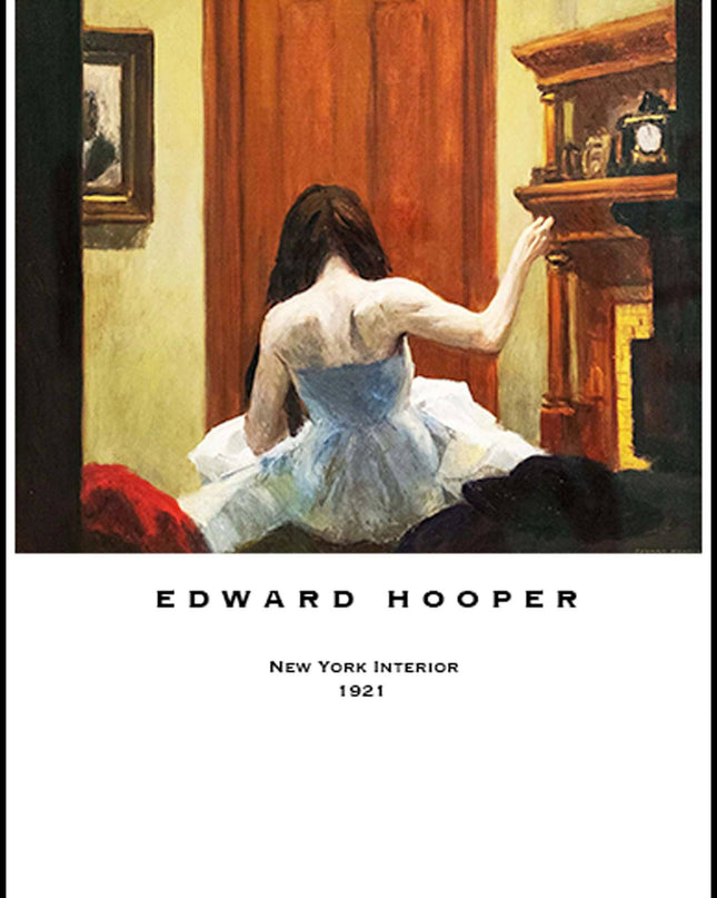 Edward Hooper - New York Interior Poster