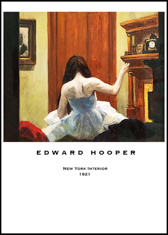 Edward Hooper - New York Interior Poster