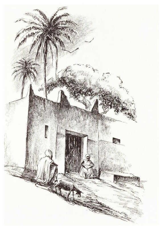 Elton Fax - West Africa Vignettes Pl.27 Poster