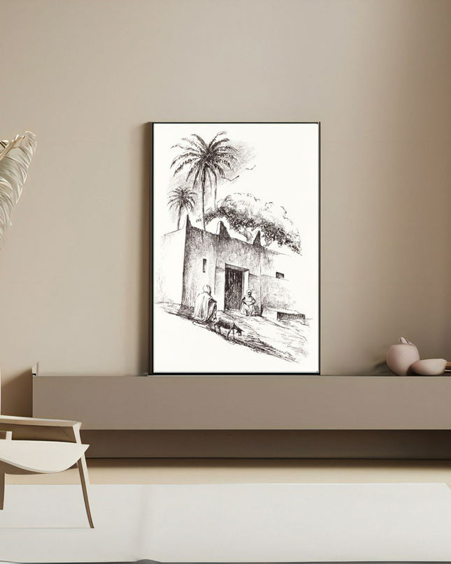Elton Fax - West Africa Vignettes Pl.27 Poster