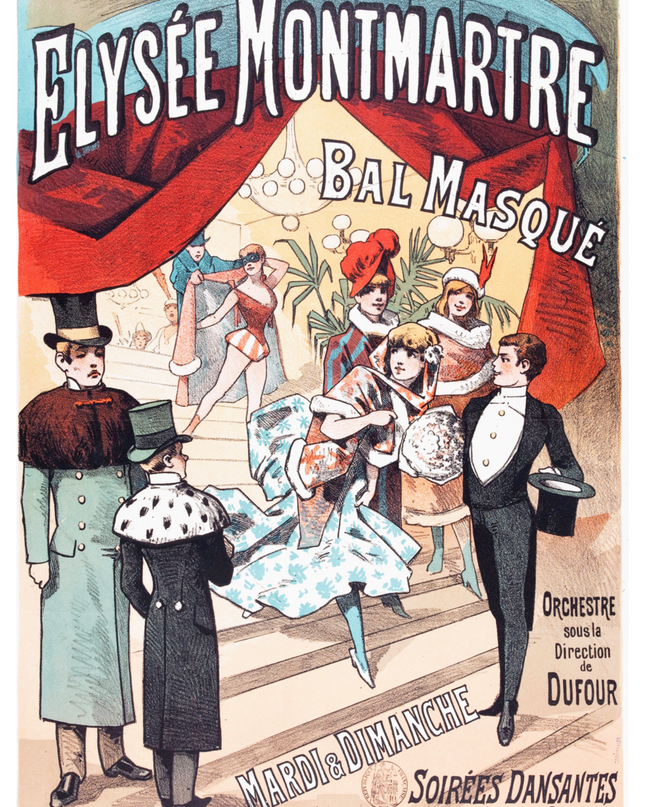 Elysee Montmartre Bal Masque Poster