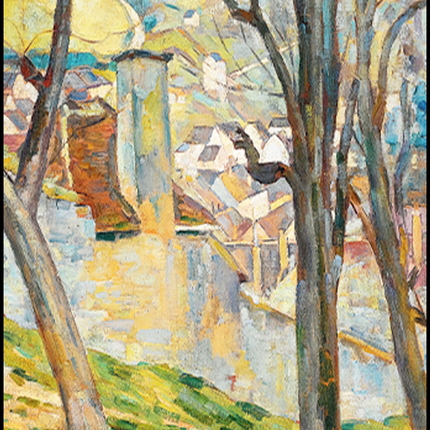 Émile Bernard - Paysage Près de Tonnerre