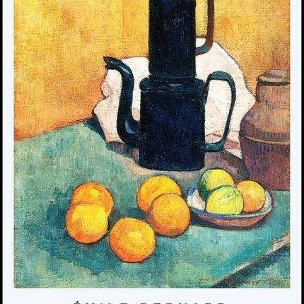 Émile Bernard - The Blue Coffee Pot Poster