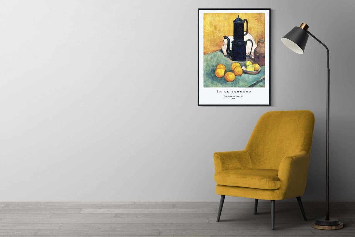 Émile Bernard - The Blue Coffee Pot Poster