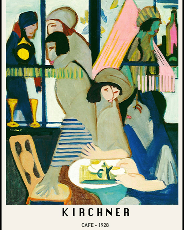 Ernst Ludwig Kirchner - Café Poster