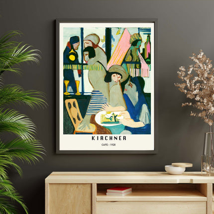 Ernst Ludwig Kirchner - Café Poster