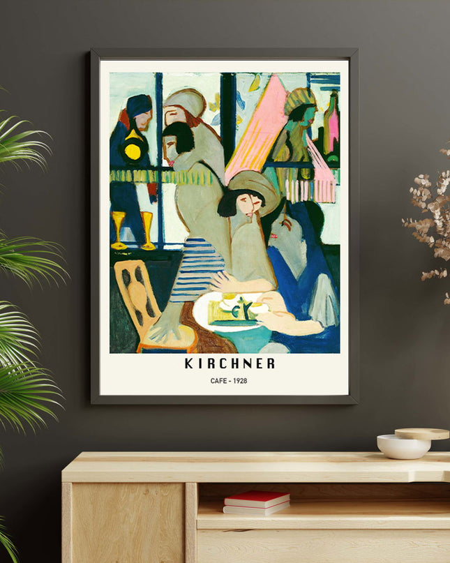Ernst Ludwig Kirchner - Café Poster