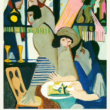 Ernst Ludwig Kirchner - Café Poster