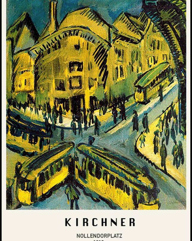 Ernst Ludwig Kirchner - Norllendorplatz Poster