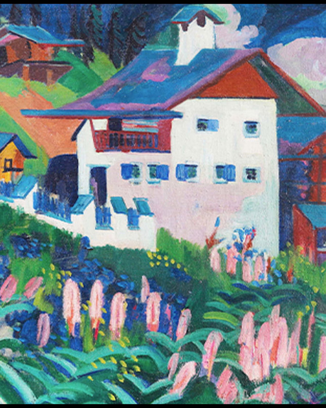 Ernst Ludwig Kirchner - Our House in the Fields