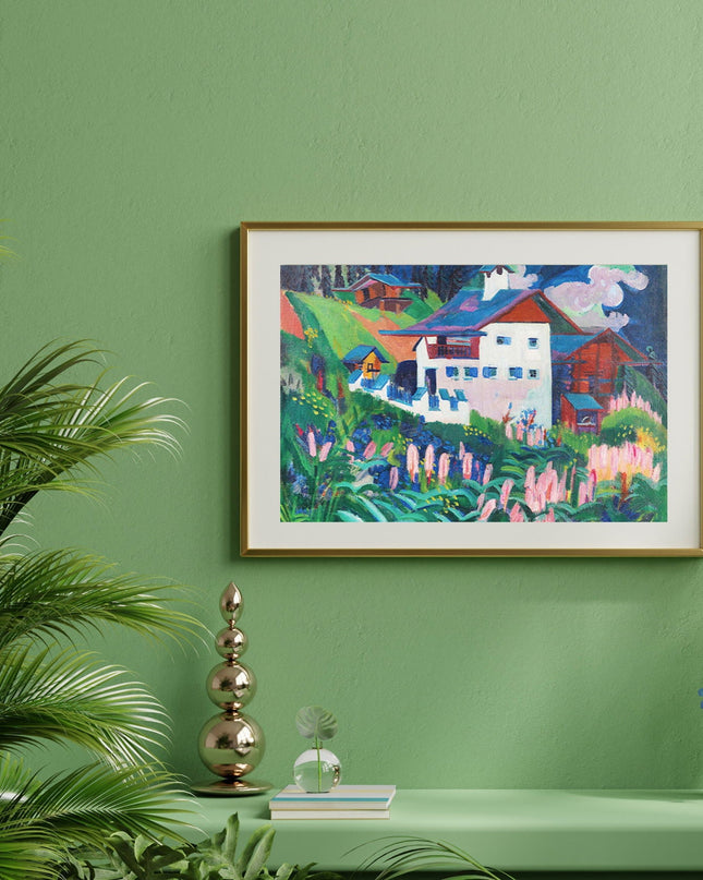 Ernst Ludwig Kirchner - Our House in the Fields