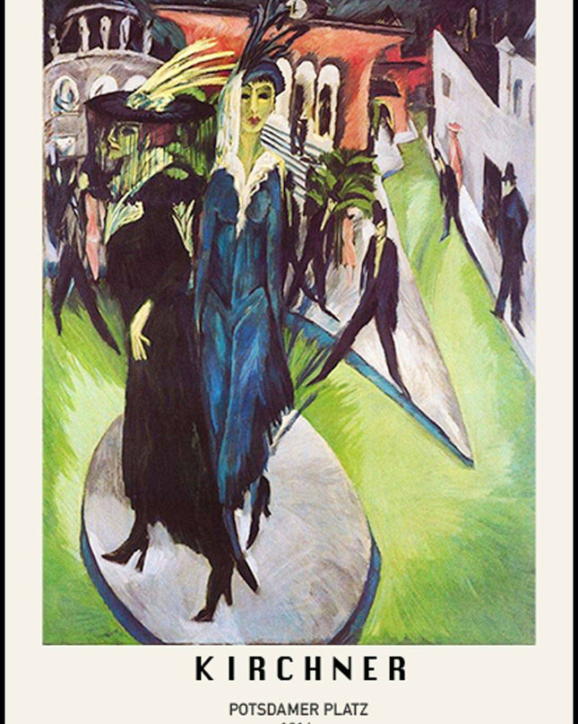 Ernst Ludwig Kirchner - Potsdamer Platz Poster