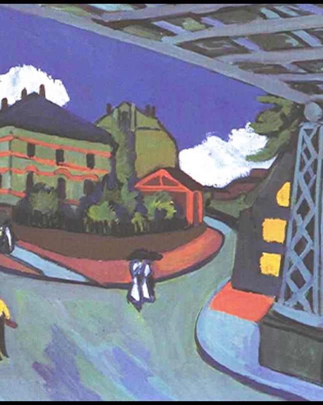 Ernst Ludwig Kirchner - Railway Underpass in Dresden