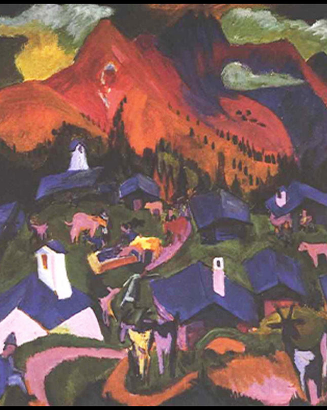 Ernst Ludwig Kirchner - Ruckkher der Tiere