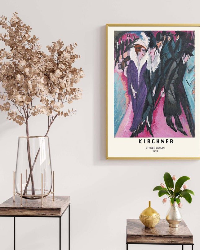 Ernst Ludwig Kirchner - Street, Berlin Poster